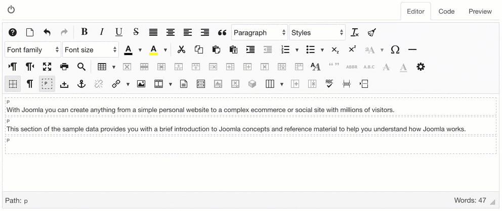 Create new columns with the grid tool